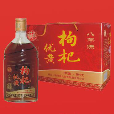 九裡(lǐ)香八年陈枸杞优黄450ml（红）