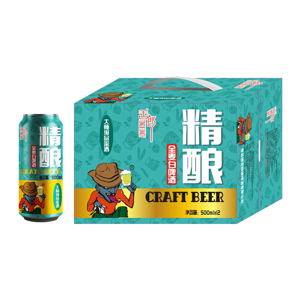 舌郎精酿全麦白啤500ml